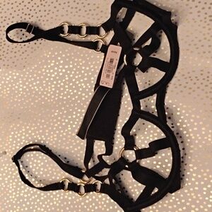 Victoria's Secret Black Strappy Lingerie